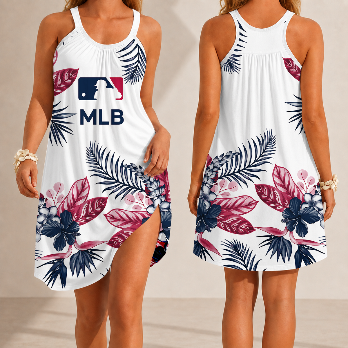 [FLASH SALE] NEW CUSTOMIZED MLB31 MAJOR LEAGUE BASEBALL CAMISOLE DRESS