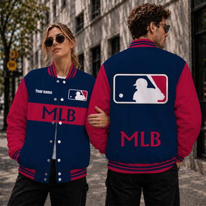 [FLASH SALE] NEW CUSTOMIZED MLB31 MAJOR LEAGUE BASEBALL SATIN VARSITY & BASEBALL JACKET