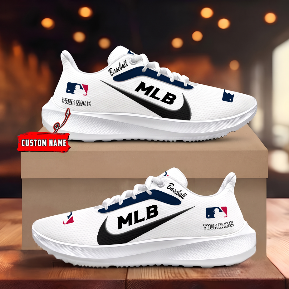 [FLASH SALE] NEW CUSTOMIZED MLB31 MAJOR LEAGUE BASEBALL ROAD RUNNING SHOES