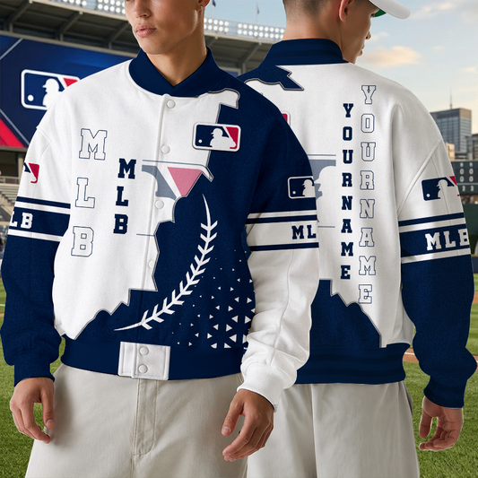 [FLASH SALE] NEW CUSTOMIZED MLB31 MAJOR LEAGUE BASEBALL SATIN VARSITY & BASEBALL JACKET