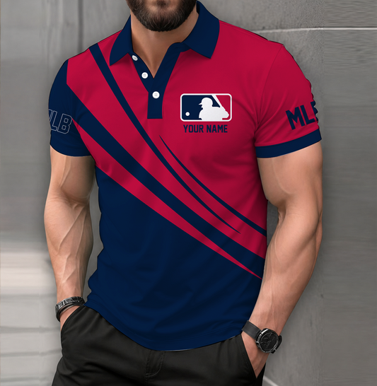 [FLASH SALE] NEW CUSTOMIZED MLB31 MAJOR LEAGUE BASEBALL POLO SHIRT