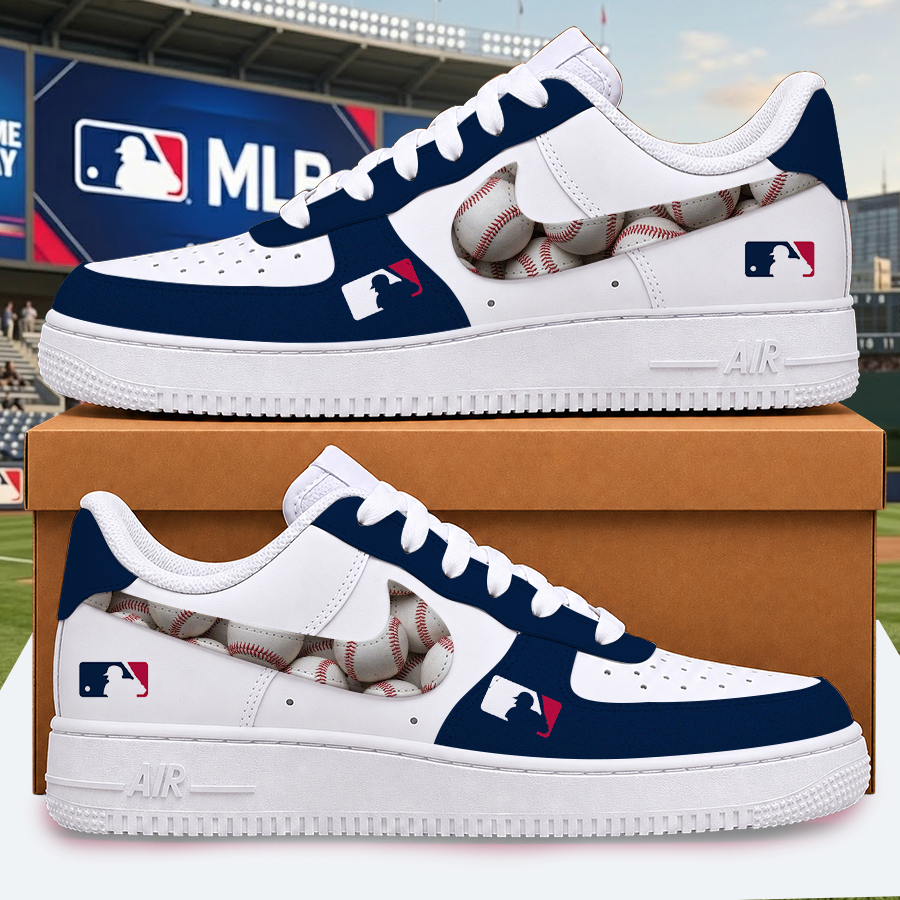 [FLASH SALE] NEW CUSTOMIZED MLB31 MAJOR LEAGUE BASEBALL AF1 SHOES