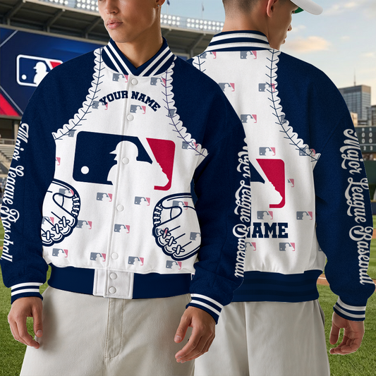 [FLASH SALE] NEW CUSTOMIZED MLB31 MAJOR LEAGUE BASEBALL SATIN VARSITY & BASEBALL JACKET