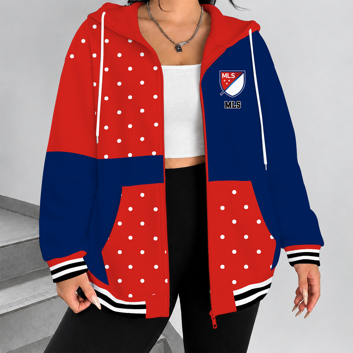 [FAN EXCLUSIVE] NEW CUSTOMIZED MLS31 MAJOR LEAGUE SOCCER ZIP HOODIE