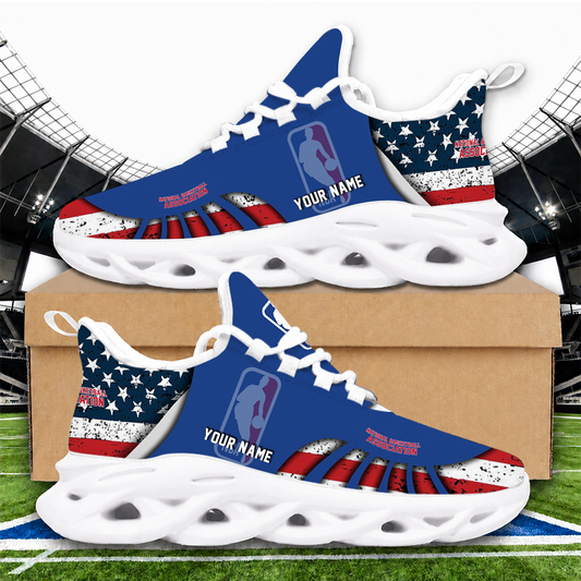 LIMITED EDITION - NEW CUSTOMIZED NBA31 NATIONAL BASKETBALL ASSOCIATION PREMIUM CLUNKY SNEAKERS