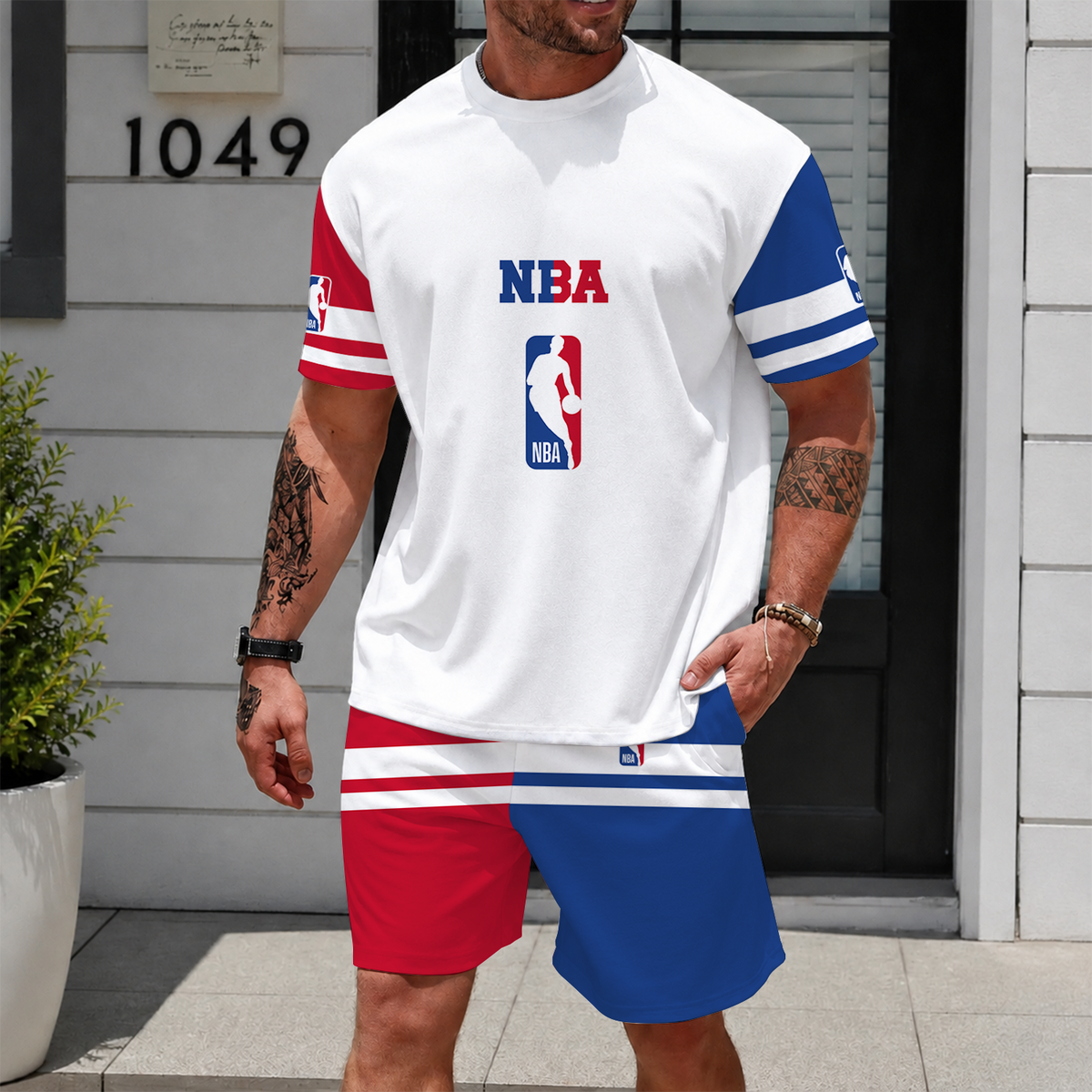 [HOT DEAL] NEW CUSTOMIZED NBA31 NATIONAL BASKETBALL ASSOCIATION UNISEX T-SHIRT & SHORTS SET