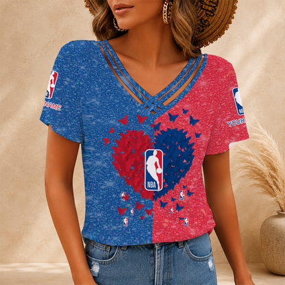[HOT DEAL] NEW CUSTOMIZED NBA31 NATIONAL BASKETBALL ASSOCIATION V-NECK SHIRT