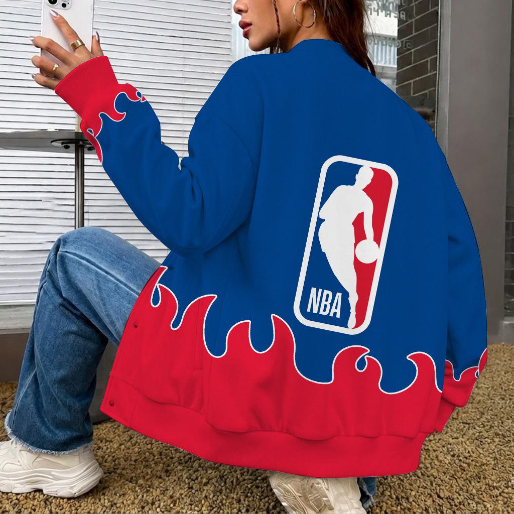 [HOT DEAL] NEW CUSTOMIZED NBA31 NATIONAL BASKETBALL ASSOCIATION BASEBALL JACKET, SATIN VARSITY JACKET
