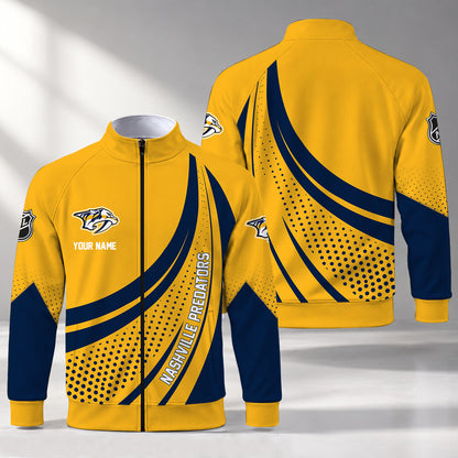 [SUPER SALE] NEW CUSTOMIZED NHL31 MLB MAJOR LEAGUE BASEBALL STAND COLLAR JACKET