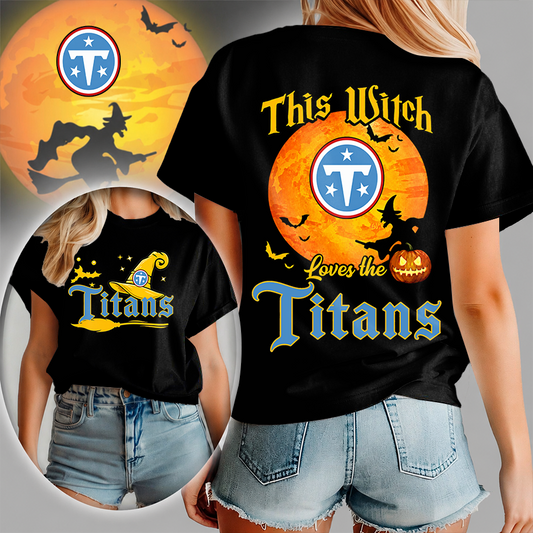 [SPECIAL OFFER] NEW CUSTOMIZED NFL31 TST TENNESSEE TITANS  HALLOWEEN T-SHIRT, HOODIE & ZIP HOODIE