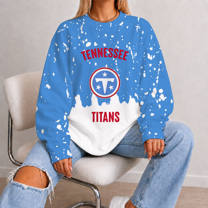 [SPECIAL OFFER] NEW CUSTOMIZED NFL31 TST TENNESSEE TITANS UNISEXSWEATSHIRT