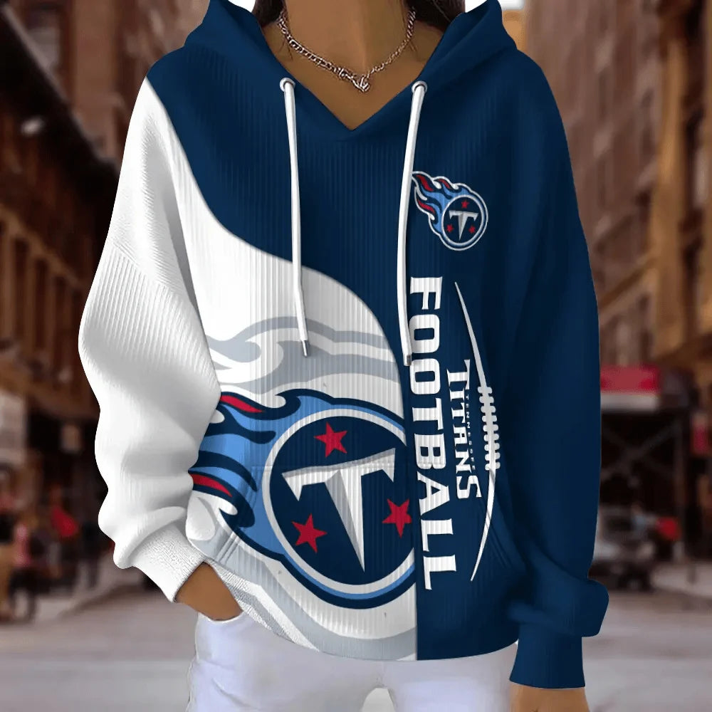 [SPECIAL OFFER] NEW CUSTOMIZED NFL31 TST TENNESSEE TITANS RIBBED HOODIE & SWEATSHIRT