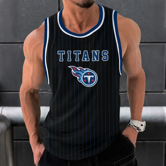 [SPECIAL OFFER] NEW CUSTOMIZED NFL31 TST TENNESSEE TITANS UNISEX TANK TOP