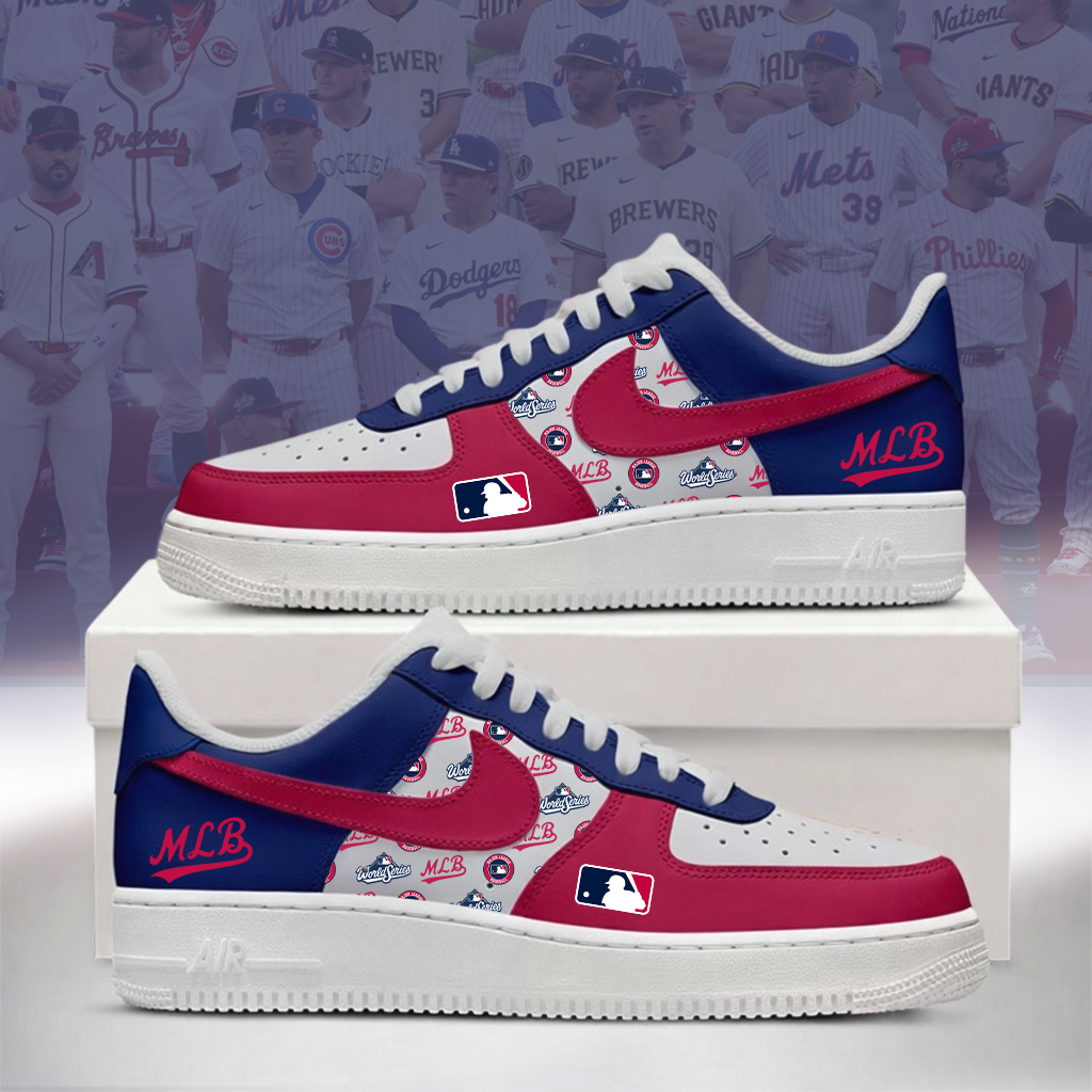 [FLASH SALE] NEW CUSTOMIZED MLB31 MAJOR LEAGUE BASEBALL AF1 SHOES