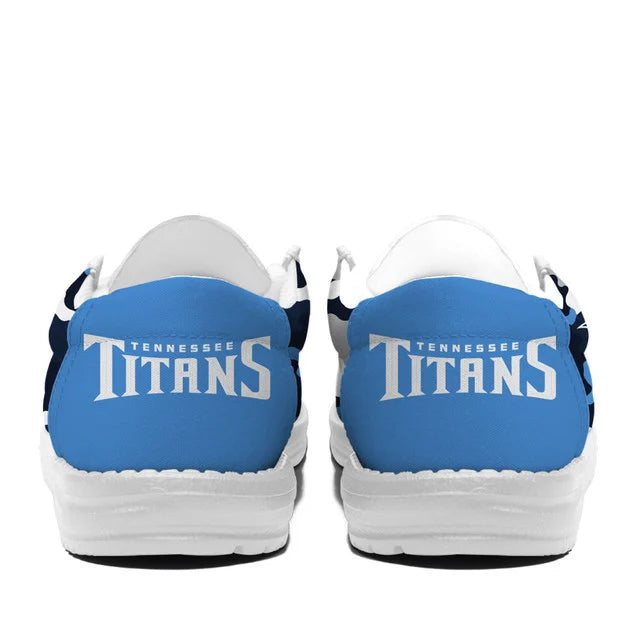 [SPECIAL OFFER] NEW CUSTOMIZED NFL31 TST TENNESSEE TITANS LOAFER SHOES