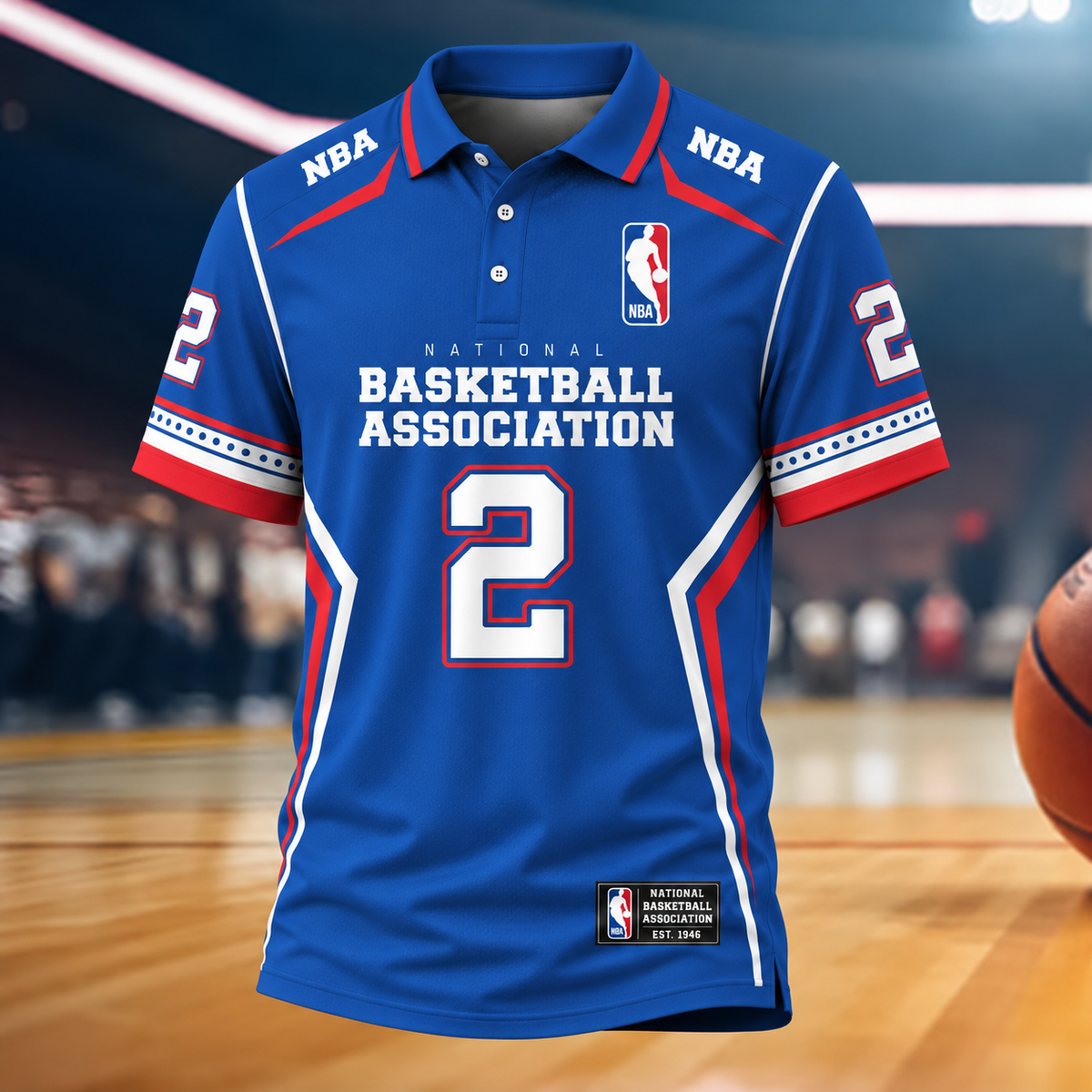 [HOT DEAL] NEW CUSTOMIZED NBA31 NATIONAL BASKETBALL ASSOCIATION POLO SHIRT