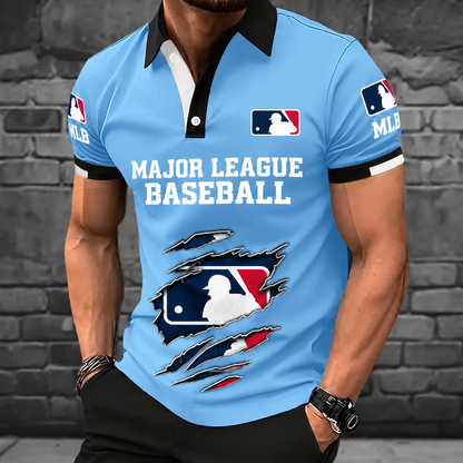 [FLASH SALE] NEW CUSTOMIZED MLB31 MAJOR LEAGUE BASEBALL POLO SHIRT
