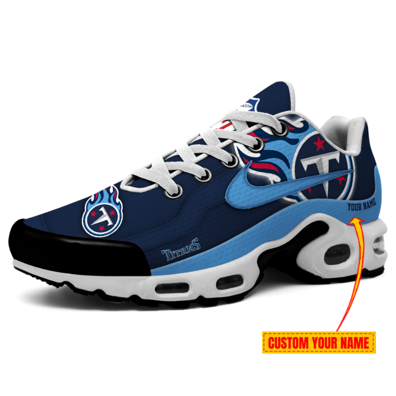 [SPECIAL OFFER] NEW CUSTOMIZED NFL31 TST TENNESSEE TITANS AIR MAX PLUS SNEAKERS