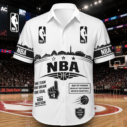 [HOT DEAL] NEW CUSTOMIZED NBA31 NATIONAL BASKETBALL ASSOCIATION UNISEX HAWAIIAN SHIRT