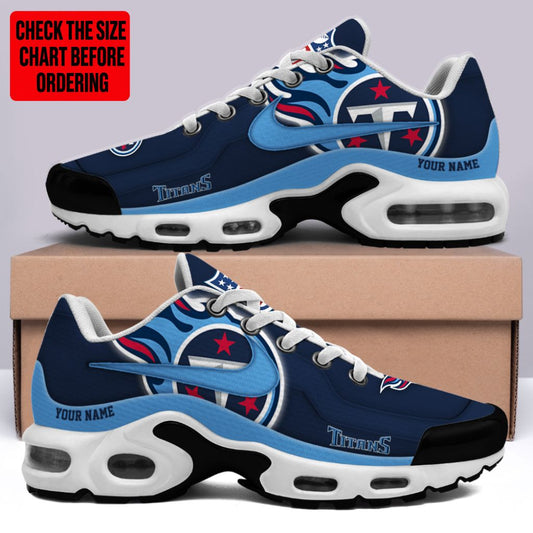 [SPECIAL OFFER] NEW CUSTOMIZED NFL31 TST TENNESSEE TITANS AIR MAX PLUS SNEAKERS