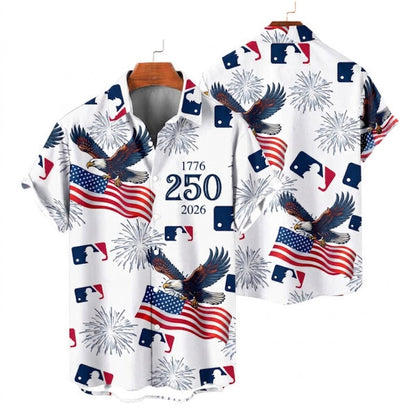 [FLASH SALE] NEW CUSTOMIZED MLB31 MLB MAJOR LEAGUE BASEBALL UNISEX HAWAIIAN SHIRT