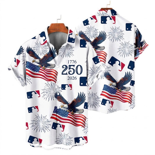 [FLASH SALE] NEW CUSTOMIZED MLB31 MLB MAJOR LEAGUE BASEBALL UNISEX HAWAIIAN SHIRT