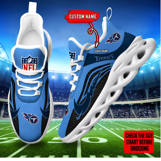 [SPECIAL OFFER] NEW CUSTOMIZED NFL31 TST TENNESSEE TITANS UNISEX CLUNKY SNEAKERS