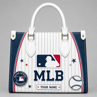 [FLASH SALE] NEW CUSTOMIZED MLB32 ALL TEAMS LEATHER HANDBAG
