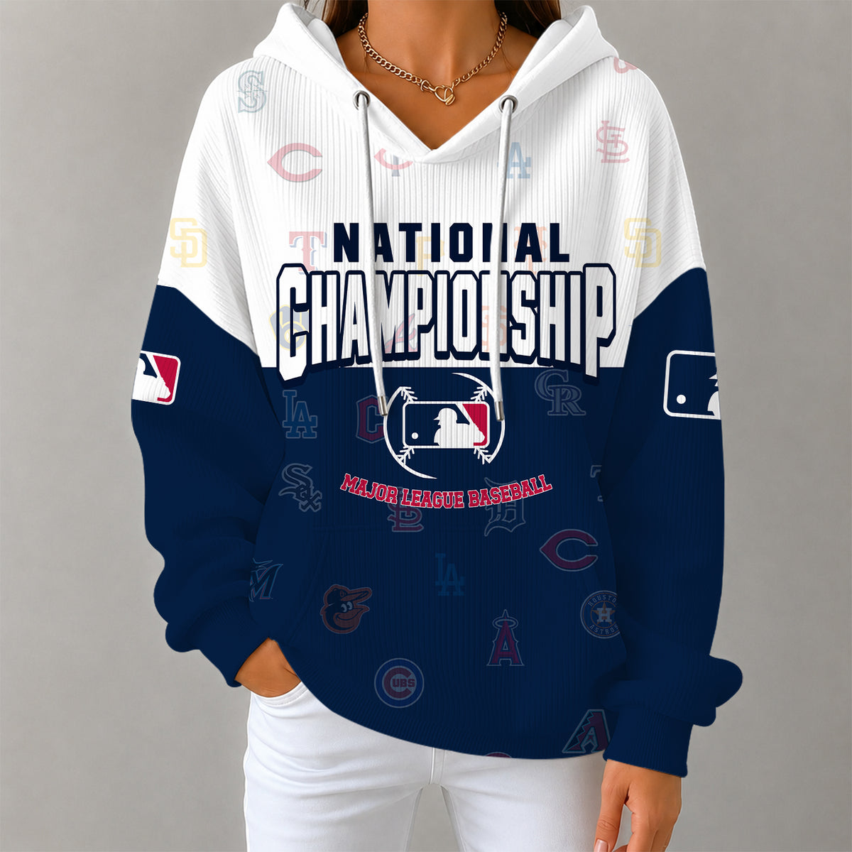 [FLASH SALE] NEW CUSTOMIZED MLB32 ALL TEAMS RIBBED HOODIE & SWEATSHIRT
