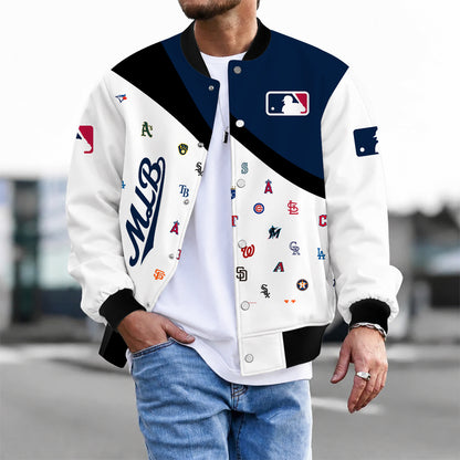 [FLASH SALE] NEW CUSTOMIZED MLB32 ALL TEAMS SATIN VARSITY & BASEBALL JACKET