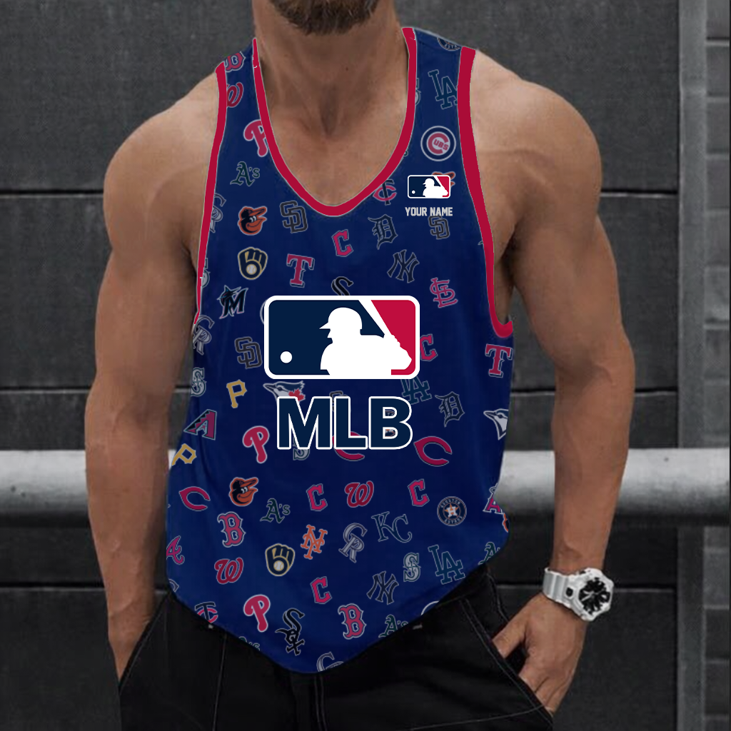 [FLASH SALE] NEW CUSTOMIZED MLB32 MLB ALL TEAMS UNISEX TANK TOP