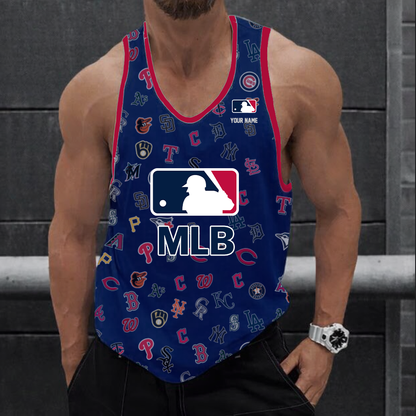 [FLASH SALE] NEW CUSTOMIZED MLB32 MLB ALL TEAMS UNISEX TANK TOP