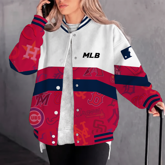 [FLASH SALE] NEW CUSTOMIZED MLB32 ALL TEAMS SATIN VARSITY & BASEBALL JACKET