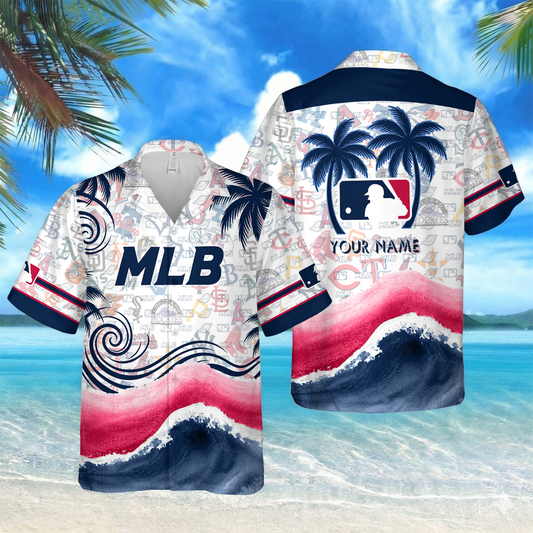 [FLASH SALE] NEW CUSTOMIZED MLB32 BBA MLB ALL TEAMS UNISEX HAWAIIAN SHIRT