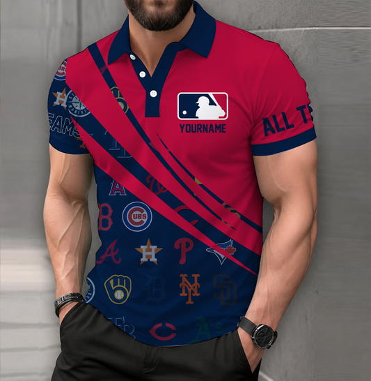 [FLASH SALE] NEW CUSTOMIZED MLB32 ALL TEAMS POLO SHIRT