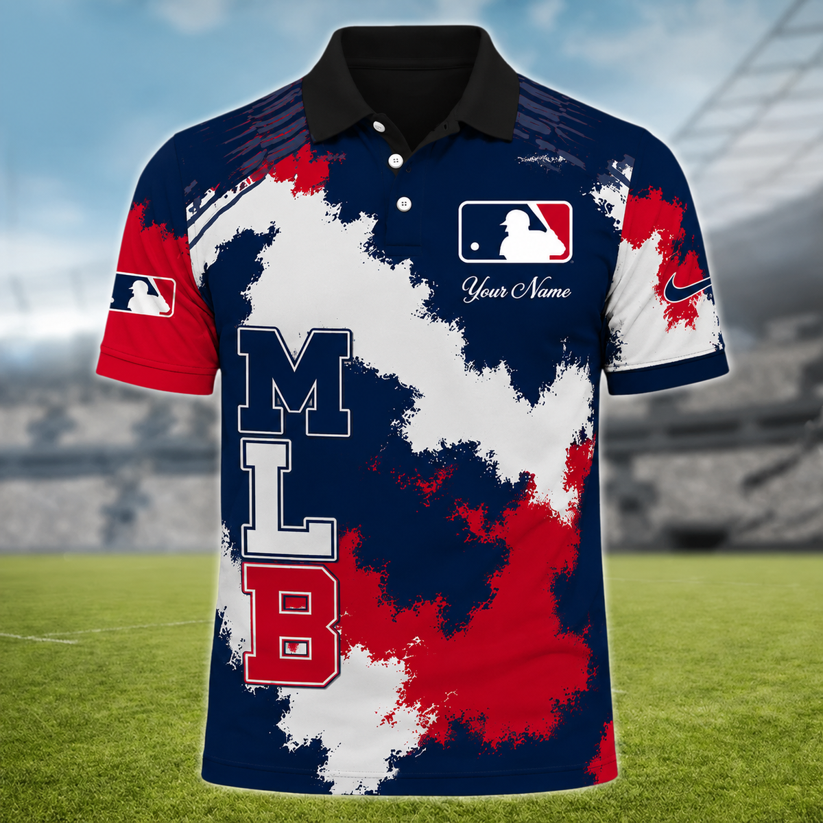 [FLASH SALE] NEW CUSTOMIZED MLB32 ALL TEAMS MULTICOLOR POLO SHIRT