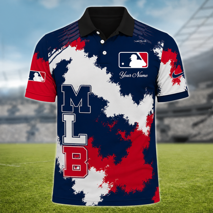 [FLASH SALE] NEW CUSTOMIZED MLB32 ALL TEAMS MULTICOLOR POLO SHIRT