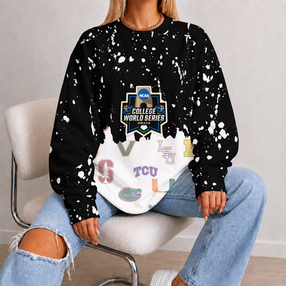 [FAN FAVORITE] NEW CUSTOMIZED NCAA CWS32 ALL TEAM UNISEX SWEATSHIRT
