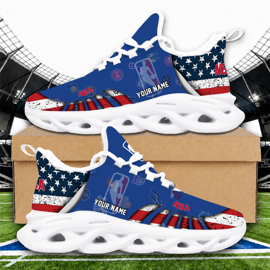 LIMITED EDITION - NEW CUSTOMIZED NBA32 NBA ALL TEAMS PREMIUM CLUNKY SNEAKERS