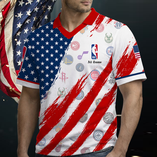 [HOT DEAL] NEW CUSTOMIZED NBA32 NBA ALL TEAMS POLO SHIRT