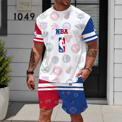 [HOT DEAL] NEW CUSTOMIZED NBA32 ALL TEAMS UNISEX T-SHIRT & SHORTS SET