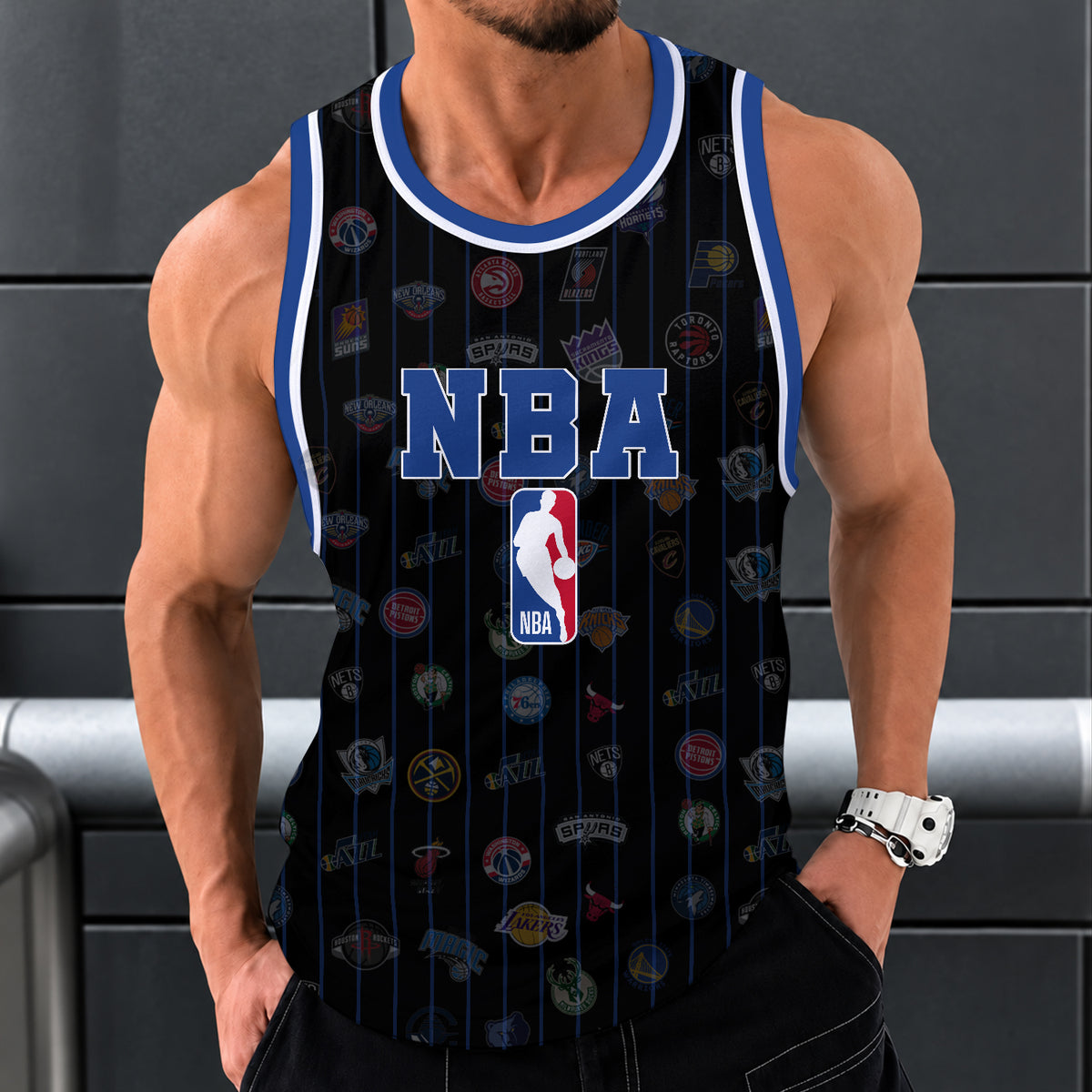 [HOT DEAL] NEW CUSTOMIZED NBA32 ALL TEAMS UNISEX TANK TOP