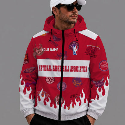 [HOT DEAL] NEW CUSTOMIZED NBA32 ALL TEAMS WINDBREAKER JACKET