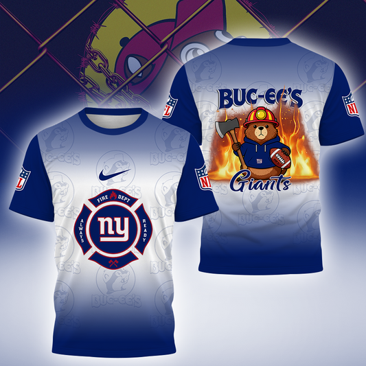 [SPECIAL OFFER] NEW CUSTOMIZED NFL32 NYG NEW YORK GIANTS BUC-EE'S T-SHIRT, HOODIE & ZIP HOODIE