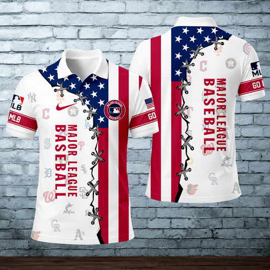 [FLASH SALE] NEW CUSTOMIZED MLB32 ALL TEAMS POLO SHIRT