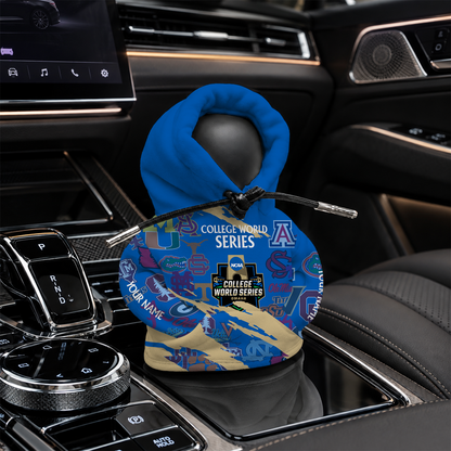 [FAN FAVORITE] NEW CUSTOMIZED NCAA CWS32 BBC ALL TEAMS AUTOMOTIVE HOODIE SHIFT KNOB COVER