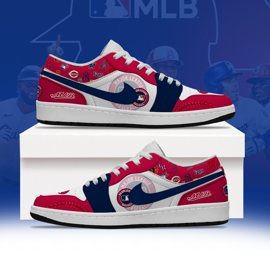 [FLASH SALE] NEW CUSTOMIZED MLB32 ALL TEAMS AIR JORDAN LOW SHOES