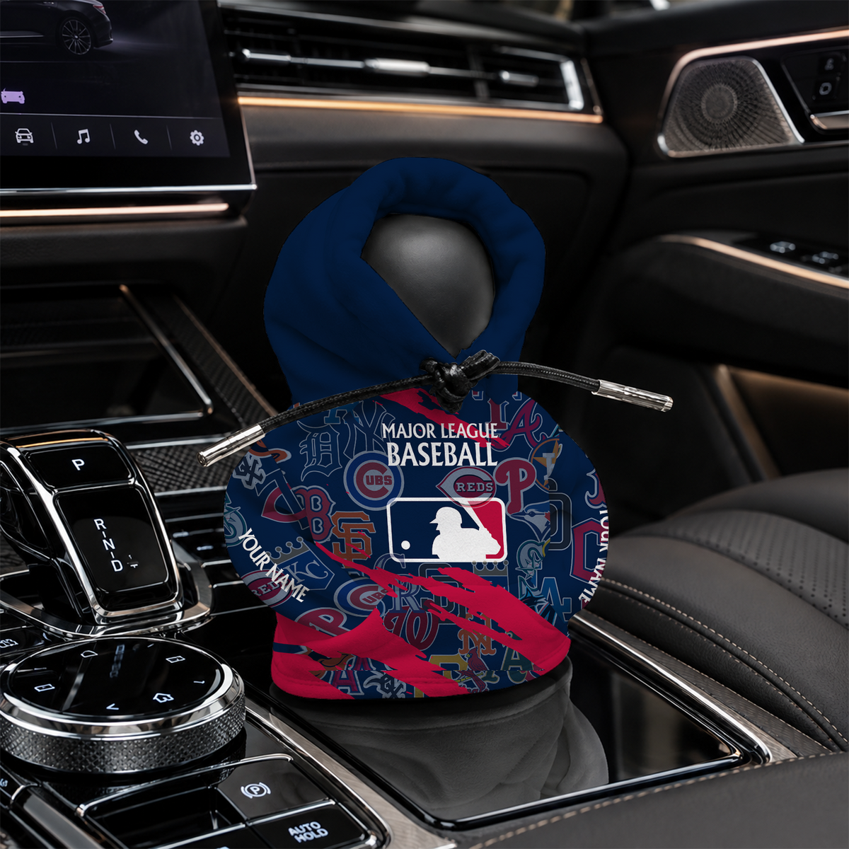 [FLASH SALE] NEW CUSTOMIZED MLB32 BBA ALL TEAMS AUTOMOTIVE HOODIE SHIFT KNOB COVER