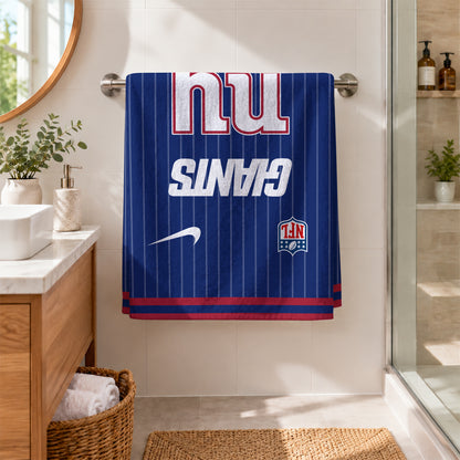 [SPECIAL OFFER] NEW CUSTOMIZED NFL32 NYG NEW YORK GIANTS BEACH TOWEL