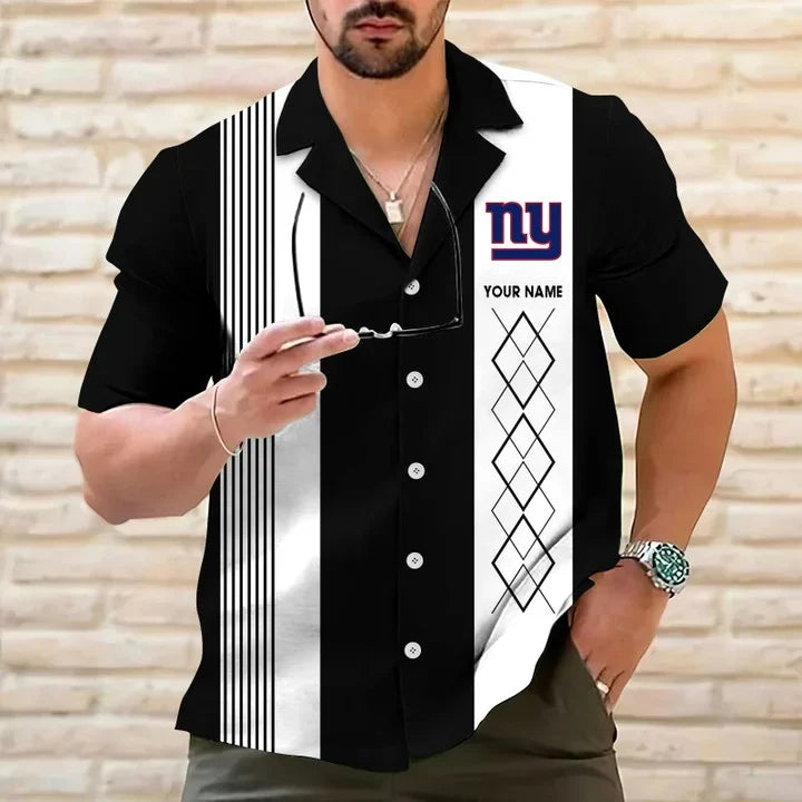 [SPECIAL OFFER] NEW CUSTOMIZED NFL32 NYG NEW YORK GIANTS HAWAIIAN SHIRT